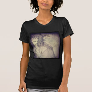 Yaie häxa 888 power anime manga teckning t shirt