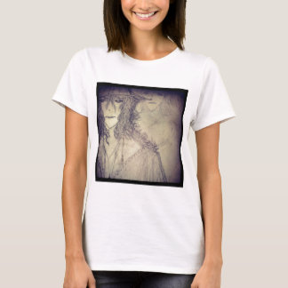 Yaie häxa 888 power anime manga teckning t shirt