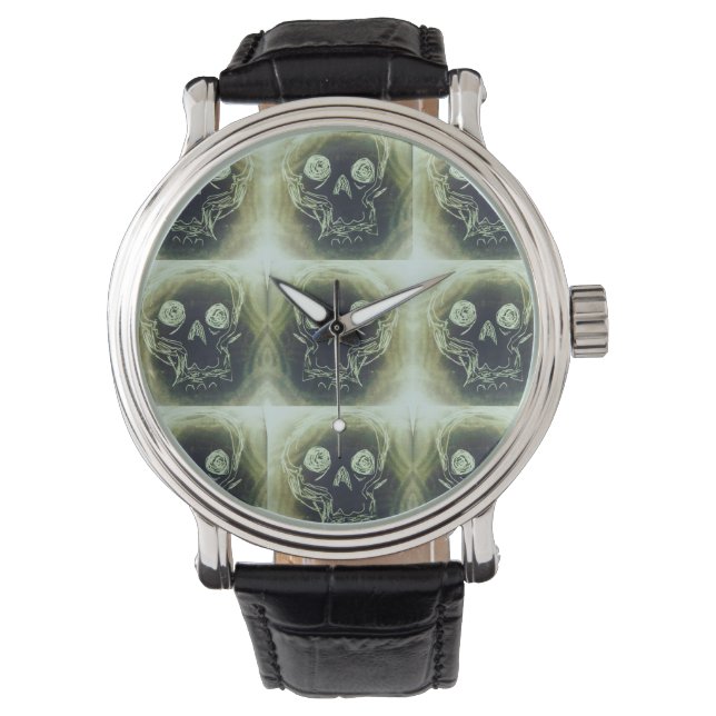 yaie yaei Skull 666 Armbandsur (Framsida)