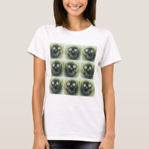 yaie yaei Skull 666 T Shirt