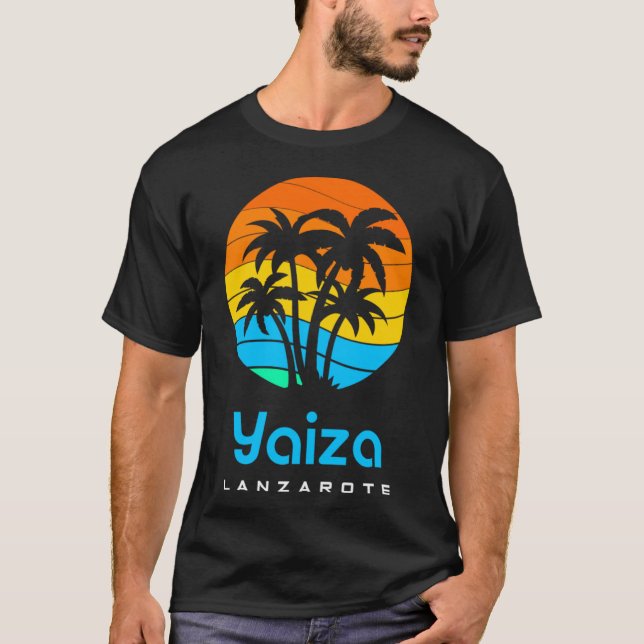 Yaiza Lanzarote T Shirt (Framsida)