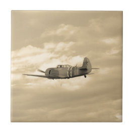 Yak 11 under flygning kakelplatta