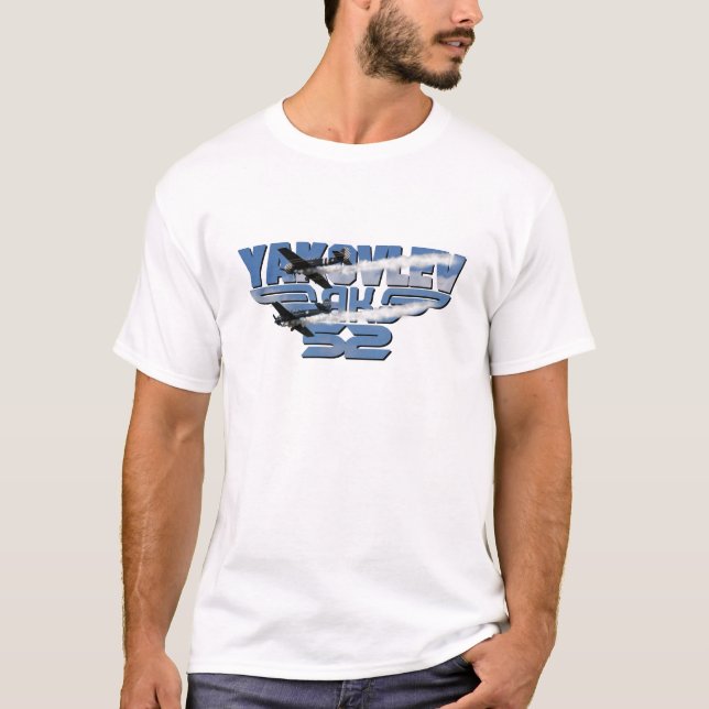YAK 52 shirt Tee Shirt (Framsida)