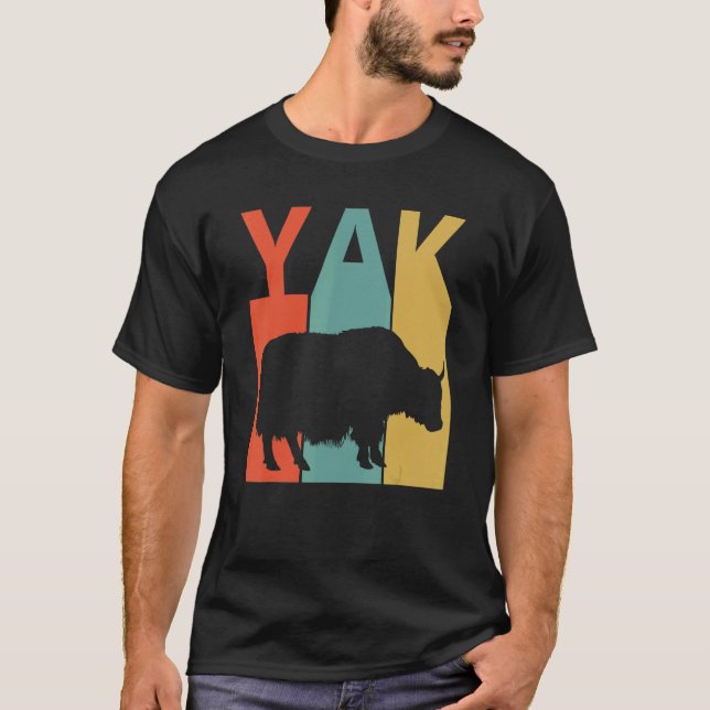 Yak Costume Yak T Shirt (Framsida)