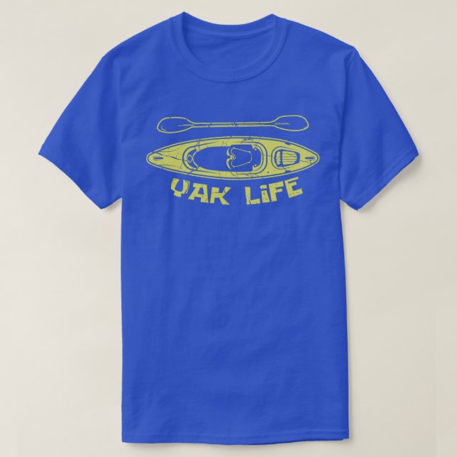 Yak Life Kayaker eller Canoeist Gift T Shirt (Design framsida)