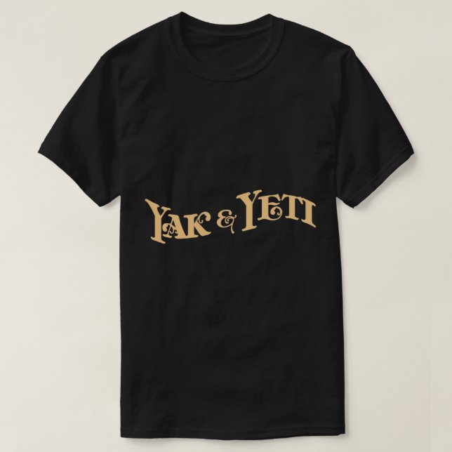 Yak och Yeti Classic T-Shirt (Design framsida)