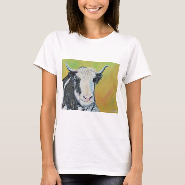 Yak Painting T Shirt (Framsida)