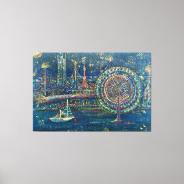 Yakan-Hikou: Flight by Night  Canvastryck