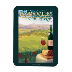 Yakima dal, WashingtonWine land Magnet