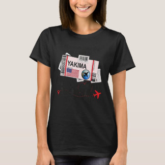 Yakima Girl Yakima Boarding Pass T Shirt