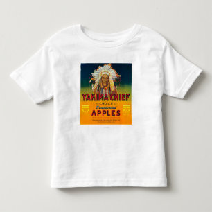 Yakima högsta Apple etikett - Yakima, WA Tee