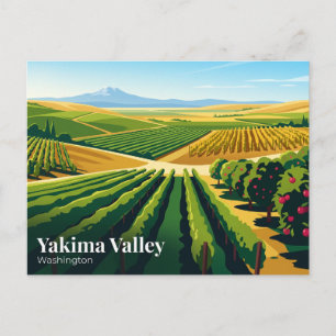 Yakima Valley USA Vykort