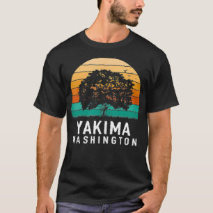 Yakima Vintage Sunset Washington Souvenir T Shirt
