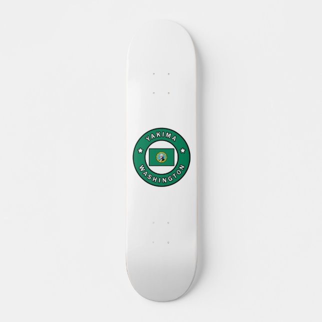 Yakima Washington Mini Skateboard Bräda 18,5 Cm (Framsida)
