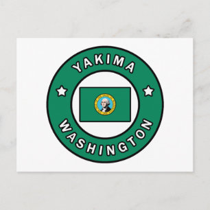 Yakima Washington Vykort
