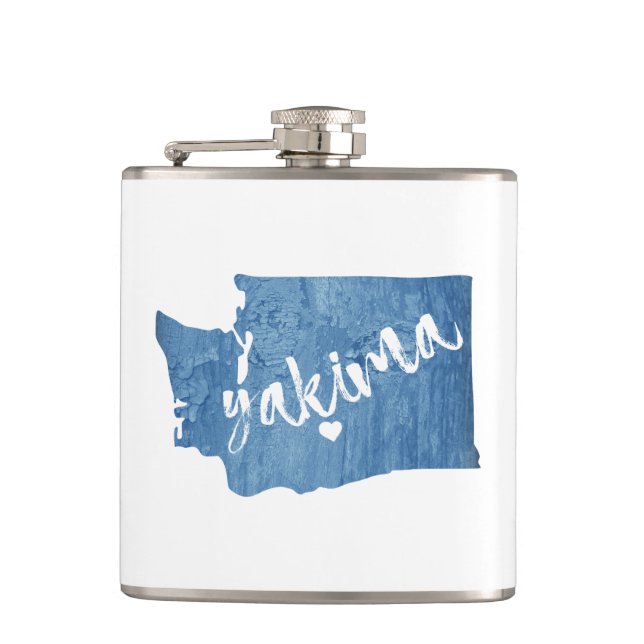 Yakima Washington Wood Grain Fickplunta (Framsidan)