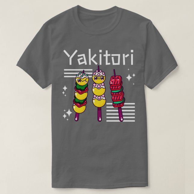 Yakitori Älskare T Shirt (Design framsida)