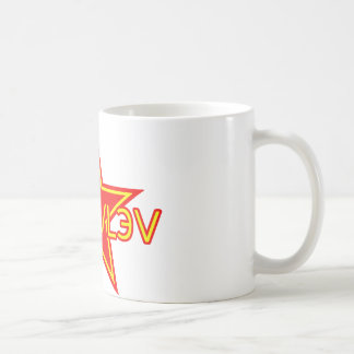 Yakovlev röd stjärna kaffemugg