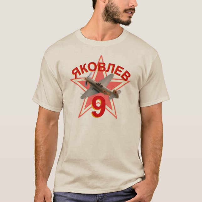 Yakovlev ("Yak") 9 T-shirt (Framsida)