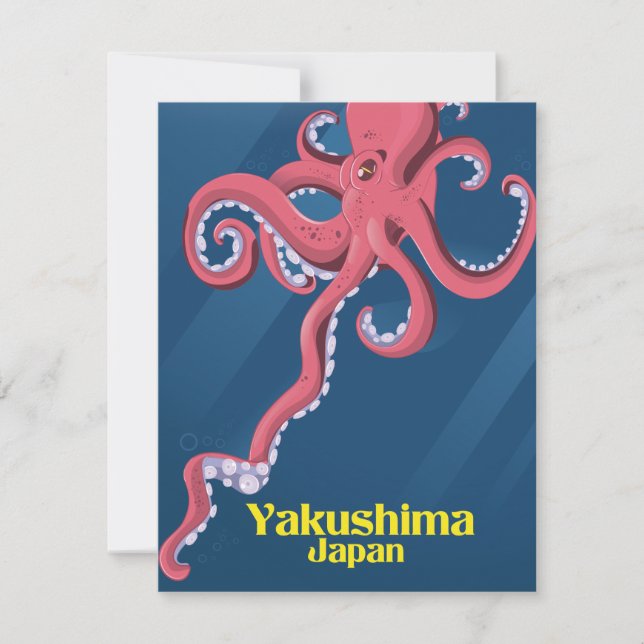 Yakushima Japan Resemålning affisch (Framsida)