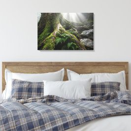 Yakushima Moss Forest 'Breath of Life' | Biophilic Canvastryck