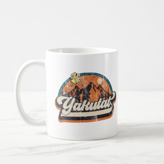 Yakutat, Alaska Kaffemugg (Vänster)