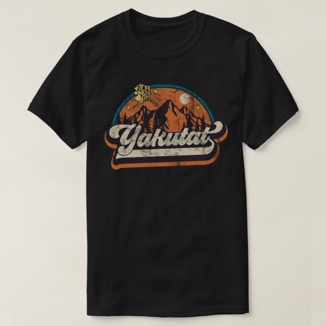 Yakutat, Alaska T Shirt (Design framsida)