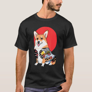 Yakuza Corgi T Shirt
