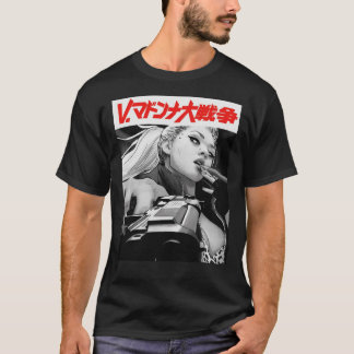 Yakuza Japanese Cyberpunk Girl Vaporwave Urban Sty T Shirt