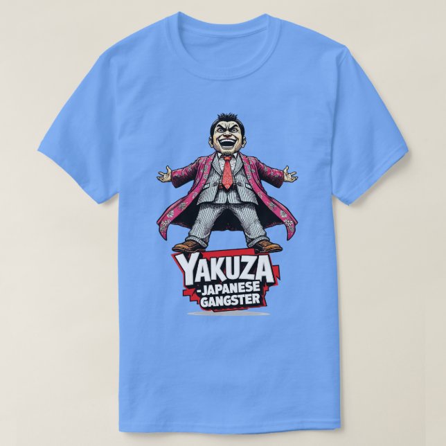 Yakuza Japansk Gangster T Shirt (Design framsida)