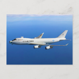 YAL-1A Flygburet laserflygplan under flygning Vykort