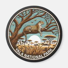 Yala National Park Sri Lanka Magnet