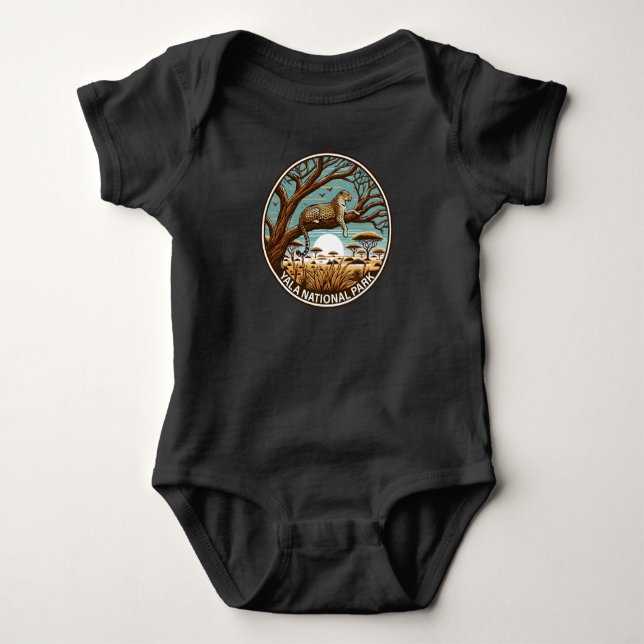 Yala National Park Sri Lanka T Shirt (Framsida)