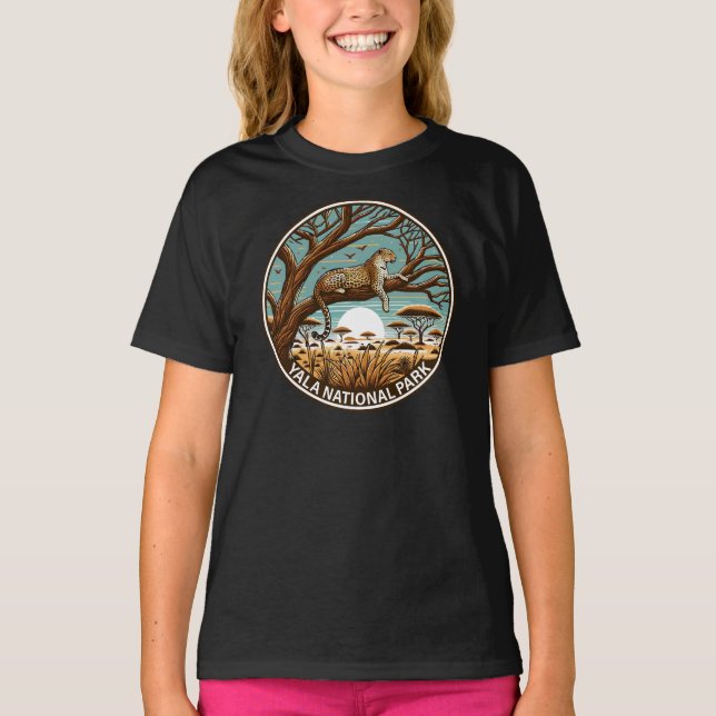 Yala National Park Sri Lanka T Shirt (Framsida)