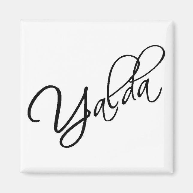 Yalda Magnet (Framsidan)