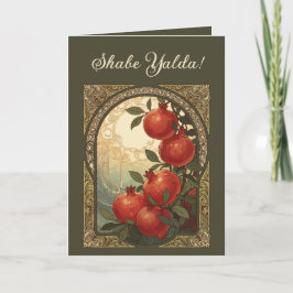 Yalda Pomegranates Winter Solstice Symbolism Kort