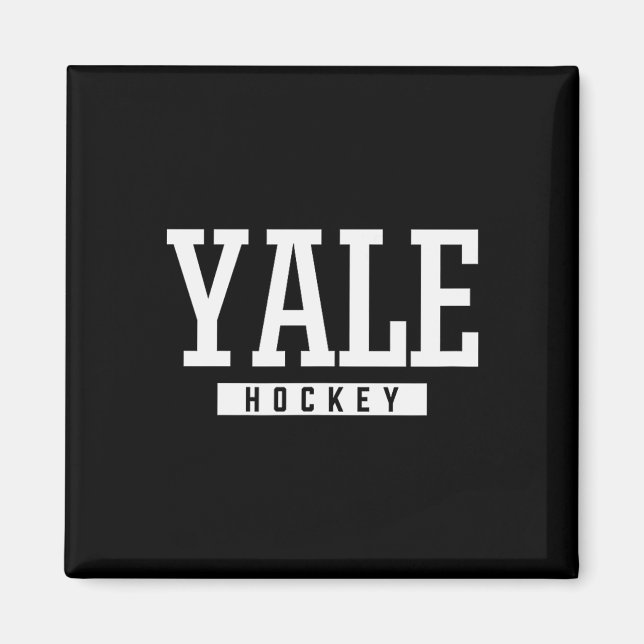 Yale High School Ishockey  Magnet (Framsidan)