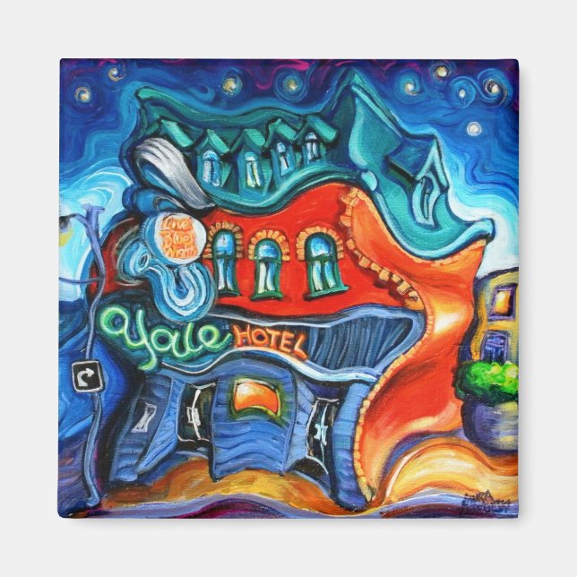 Yale Magnet (Framsidan)