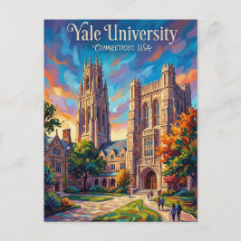 Yale University Connecticut Vykort
