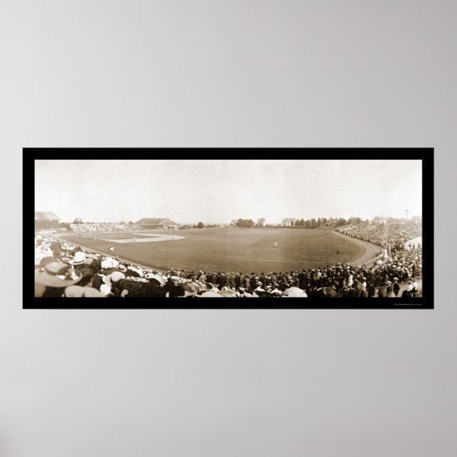 Yale vs. Princeton Baseball Photo 1904 Poster (Framsidan)