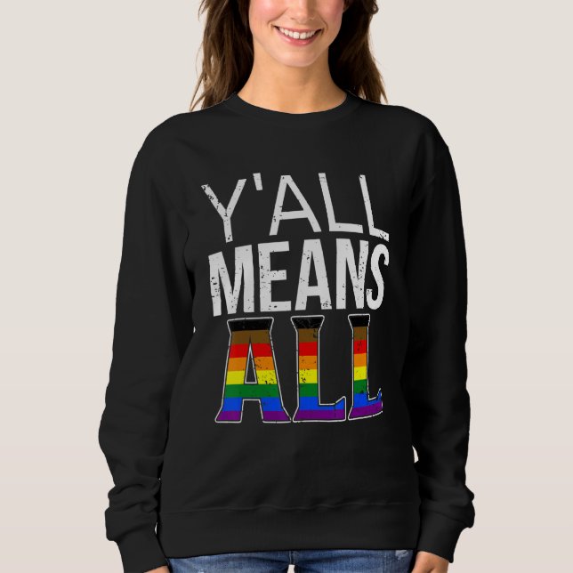 Y'all All The Philadelphia Pride Flag Pride Lgbt C T Shirt (Framsida)