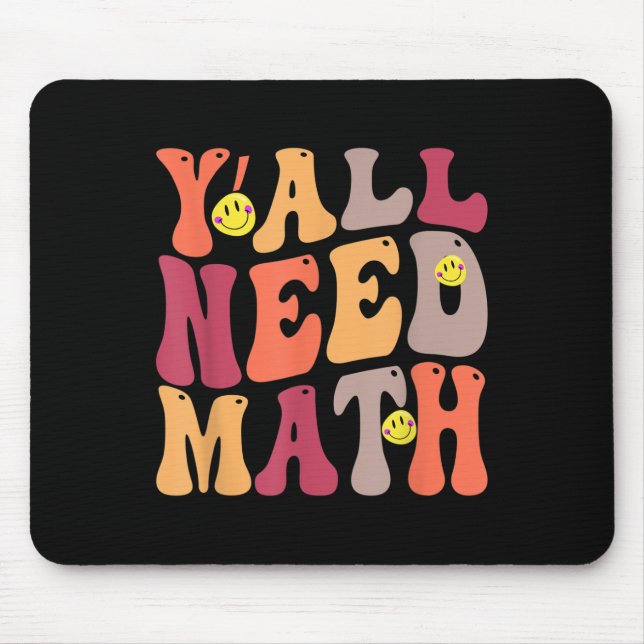 Yall Need Math Math Lycklig Musmatta (Framsidan)