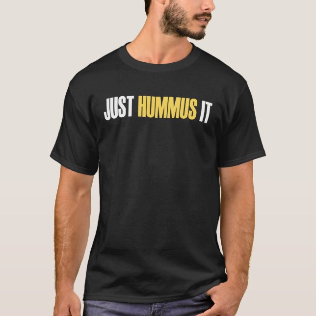 yalla habibi falafel hummus arabic mitten östra t shirt (Framsida)