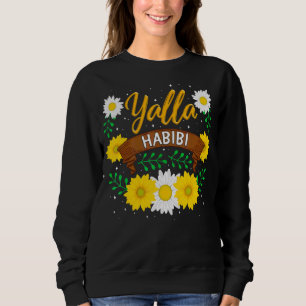 Yalla Habibi Låt oss gå min kära muslimska vän Ara T Shirt