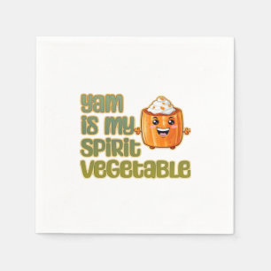 Yam är min sprit Vegetable Classic Pappersservett