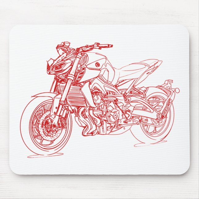 Yam FZ09 MT09 2017 Musmatta (Framsidan)