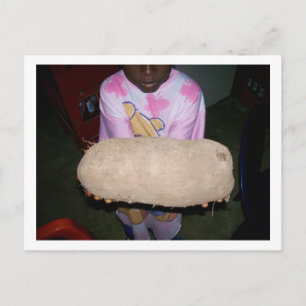 Yam Tuber, Nigeria Vykort