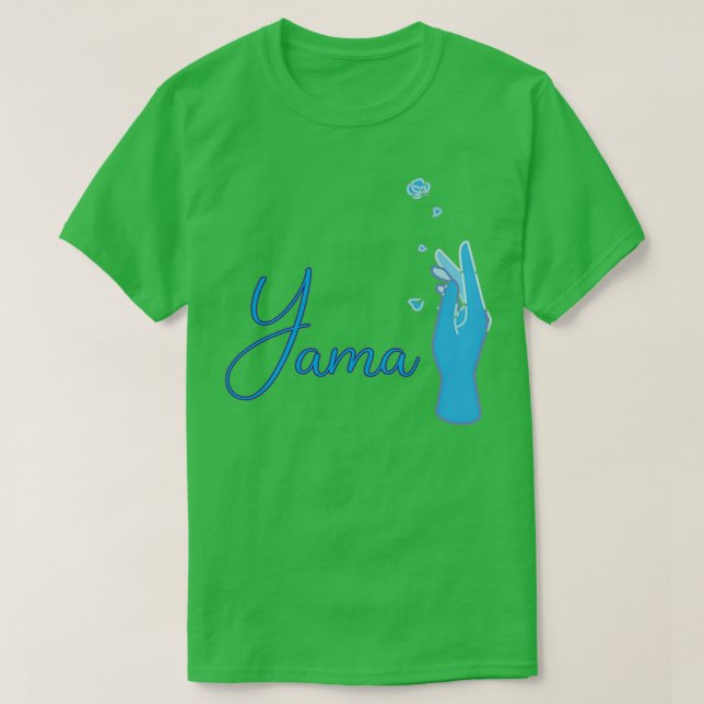Yama Yogi T Shirt (Design framsida)