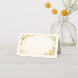Yamabuki Wedding Place Card Placeringskort