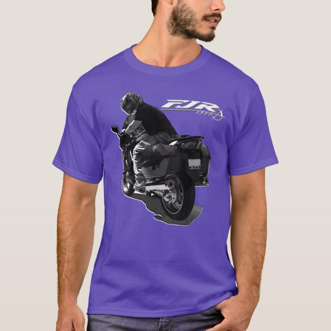 Yamaha FJR 1300 Sportouring Motorcycle boy girl T Shirt (Framsida)